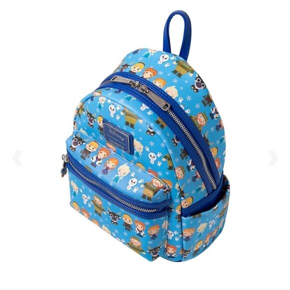 Loungefly Disney Frozen Mini Backpack Winter Edition NWT Christmas‎ Gift Ready main image 6